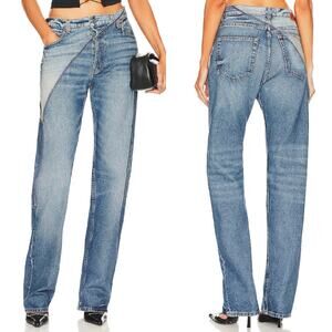 EB Denim NWT Gemini Jeans Women’s Size 23 Hendrix Cobain Contrast Zip Detail